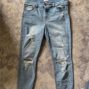 Studio Blue Skinny Distressed Jeans